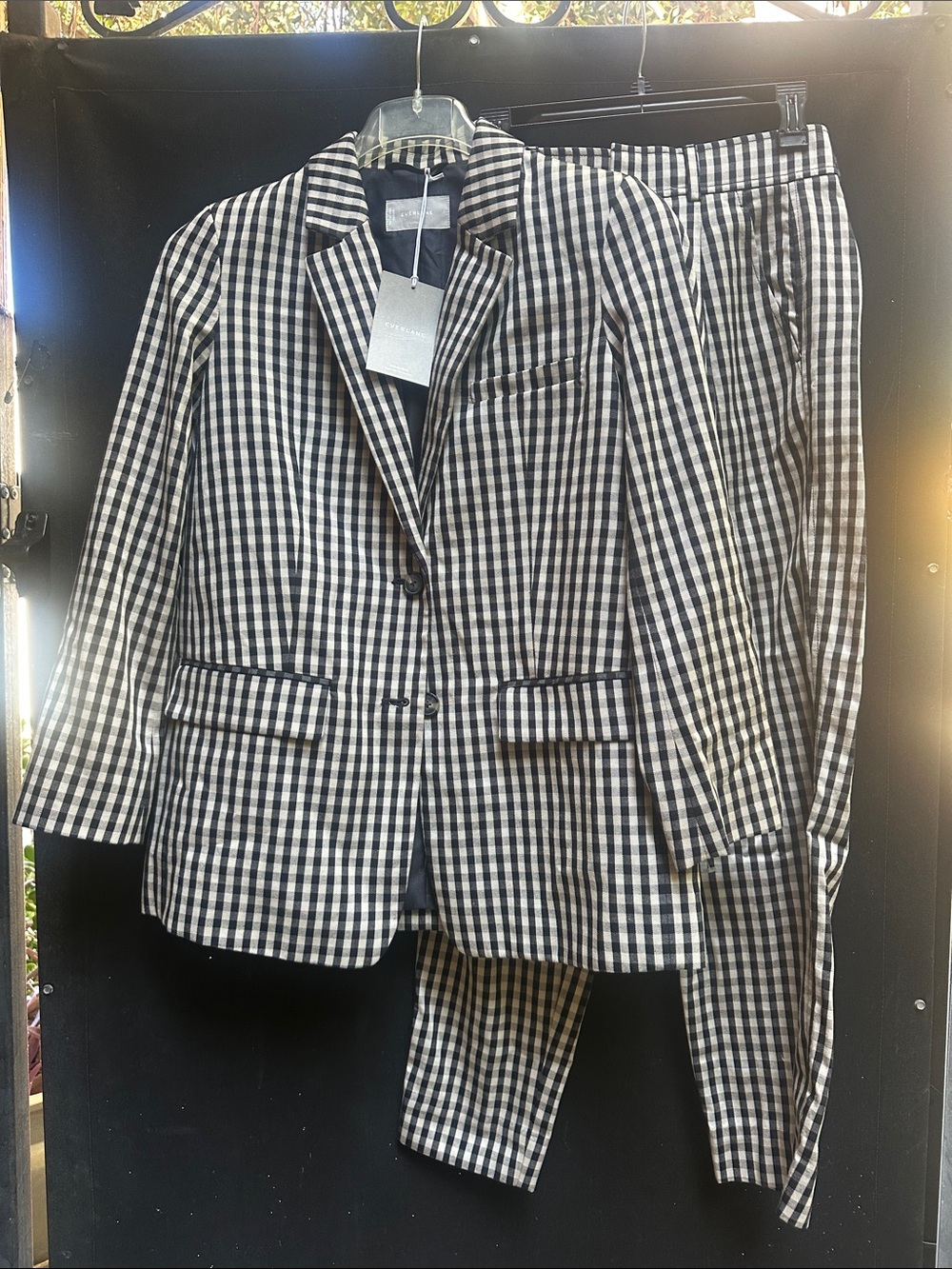 Everlane 80s suit